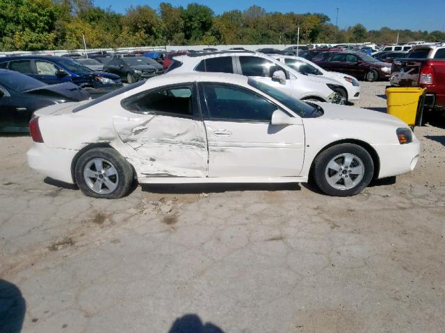 2G2WP552861250892 - 2006 PONTIAC GRAND PRIX WHITE photo 9