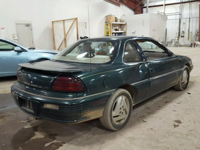 1G2NE15MXRM551734 - 1994 PONTIAC GRAND AM S GREEN photo 4