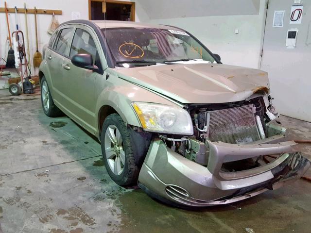 1B3CB4HA2AD594517 - 2010 DODGE CALIBER SX TAN photo 1