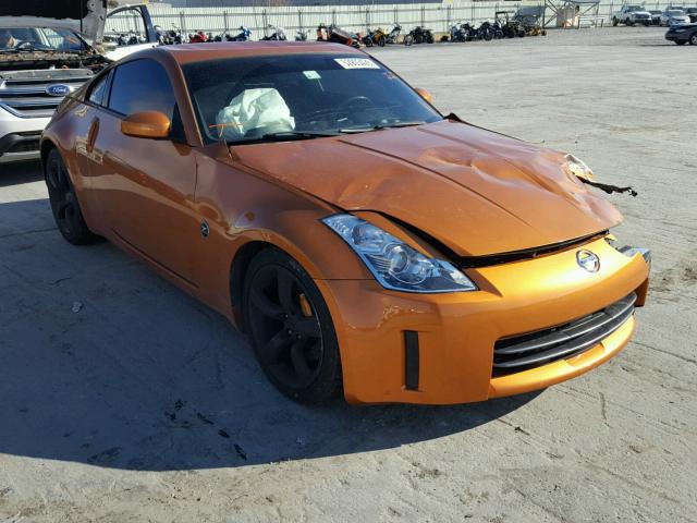 JN1AZ34D76M312300 - 2006 NISSAN 350Z COUPE ORANGE photo 1