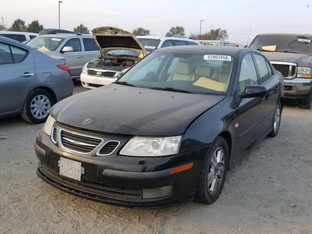 YS3FD46Y171137514 - 2007 SAAB 9-3 2.0T BLACK photo 2