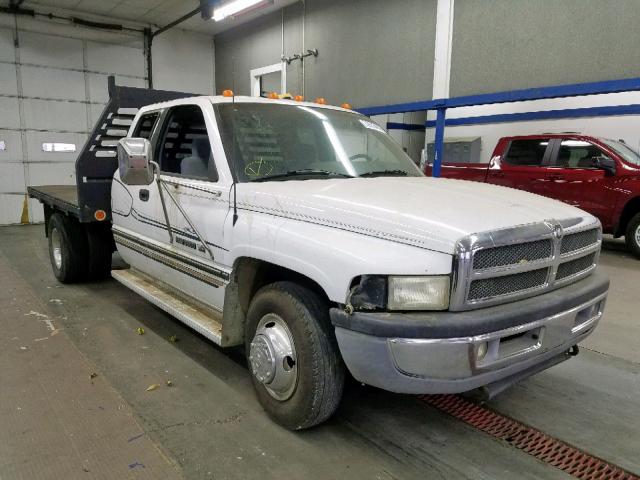 3B7MC33W3TM159204 - 1996 DODGE RAM 3500 WHITE photo 1