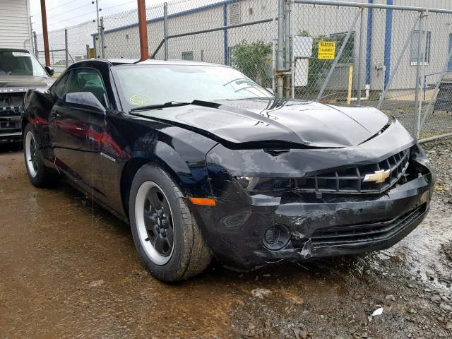 2G1FA1E37D9238254 - 2013 CHEVROLET CAMARO LS BLACK photo 1