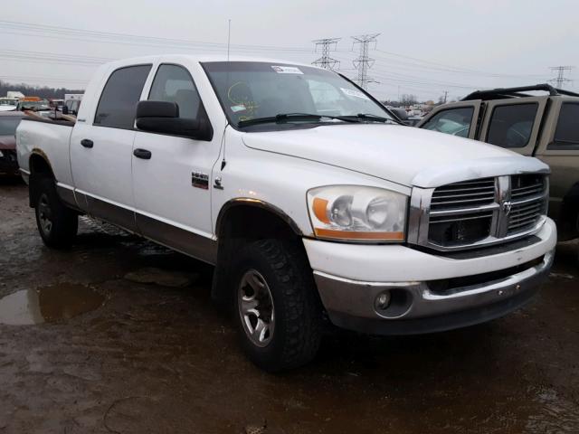 3D7MX39C17G738154 - 2007 DODGE RAM 3500 WHITE photo 1