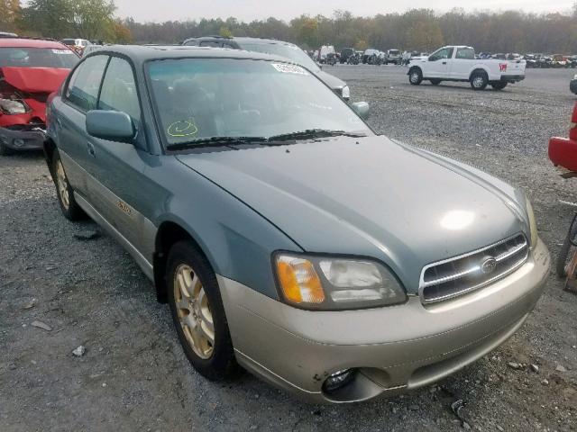 4S3BE686127203513 - 2002 SUBARU LEGACY OUT GREEN photo 1