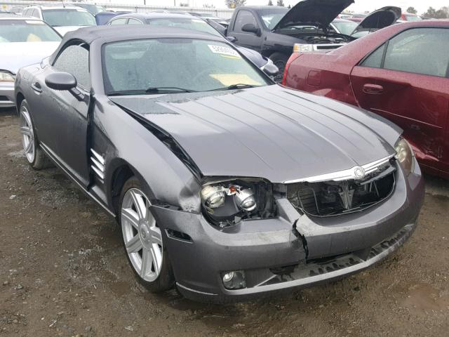 1C3AN65L15X044748 - 2005 CHRYSLER CROSSFIRE GRAY photo 1