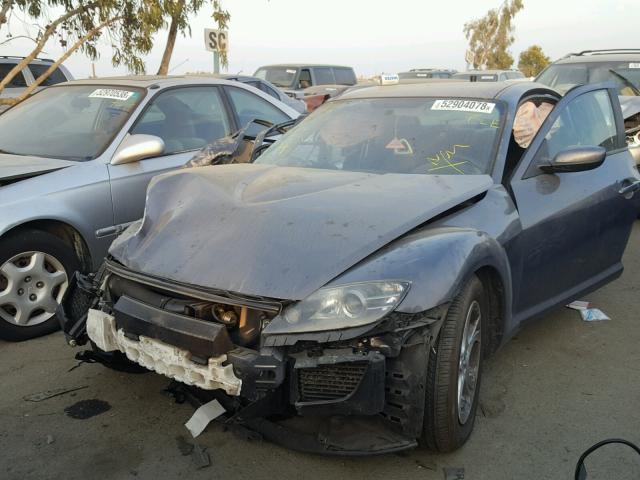 JM1FE173160205899 - 2006 MAZDA RX8 GRAY photo 2