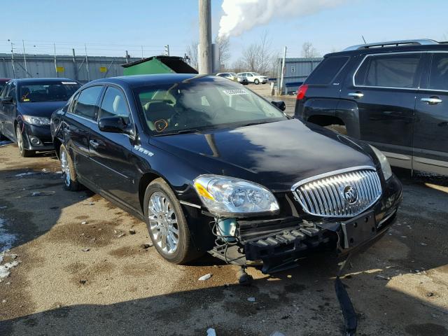 1G4HF57979U112265 - 2009 BUICK LUCERNE SU BLACK photo 1