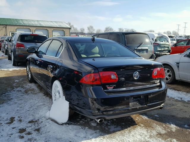 1G4HF57979U112265 - 2009 BUICK LUCERNE SU BLACK photo 3