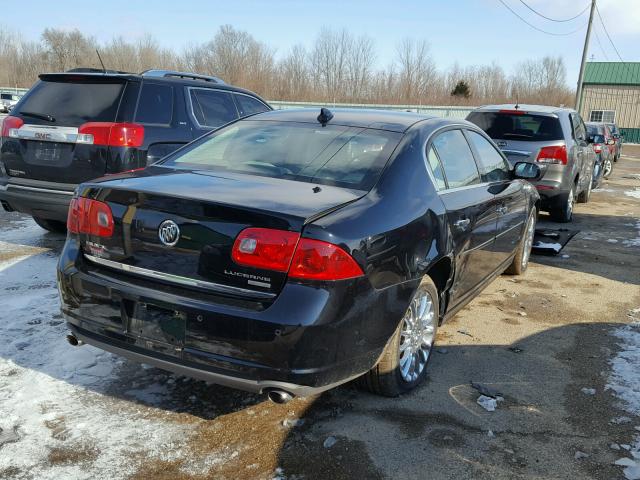 1G4HF57979U112265 - 2009 BUICK LUCERNE SU BLACK photo 4