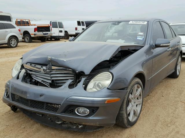 WDBUF56X97B022772 - 2007 MERCEDES-BENZ E 350 CHARCOAL photo 2