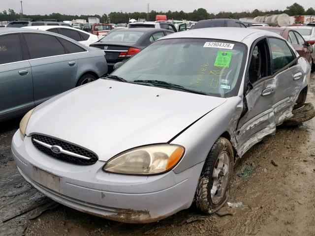 1FAFP55SXYA256204 - 2000 FORD TAURUS SES SILVER photo 2