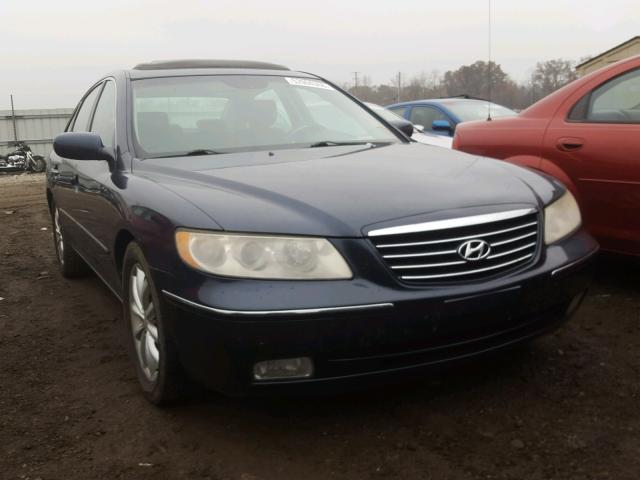 KMHFC46F46A038706 - 2006 HYUNDAI AZERA SE BLUE photo 1