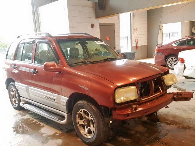 2CNBE634916937218 - 2001 CHEVROLET TRACKER LT RED photo 1