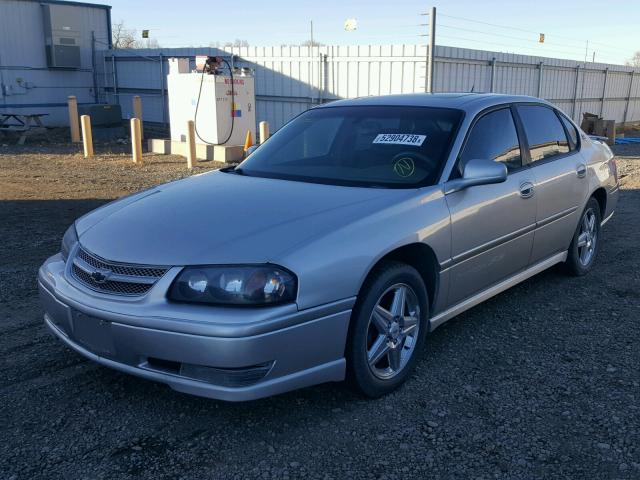 2G1WP551159237266 - 2005 CHEVROLET IMPALA SS SILVER photo 2