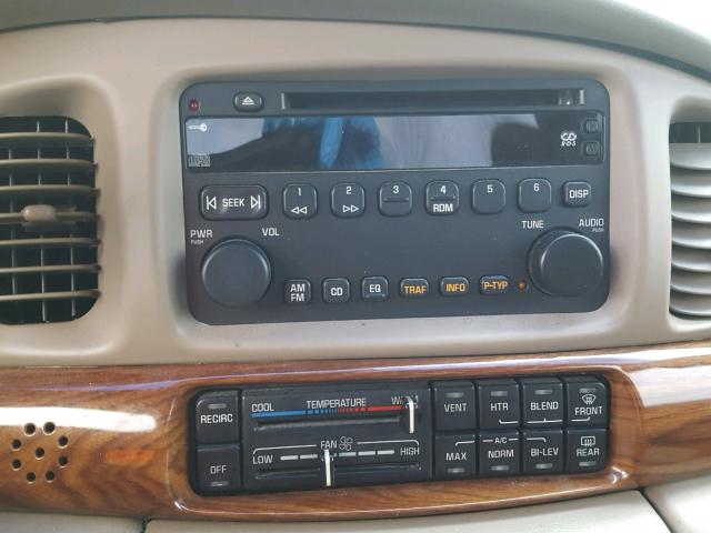 1G4HP54K824129957 - 2002 BUICK LESABRE CU TAN photo 9