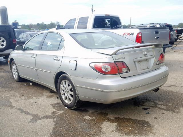 JTHBF30G836004853 - 2003 LEXUS ES 300 SILVER photo 3