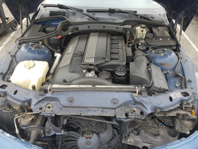 4USCH9340YLF86859 - 2000 BMW Z3 2.3 BLUE photo 7