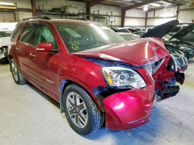 1GKKVTED0CJ395470 - 2012 GMC ACADIA DEN BURGUNDY photo 1