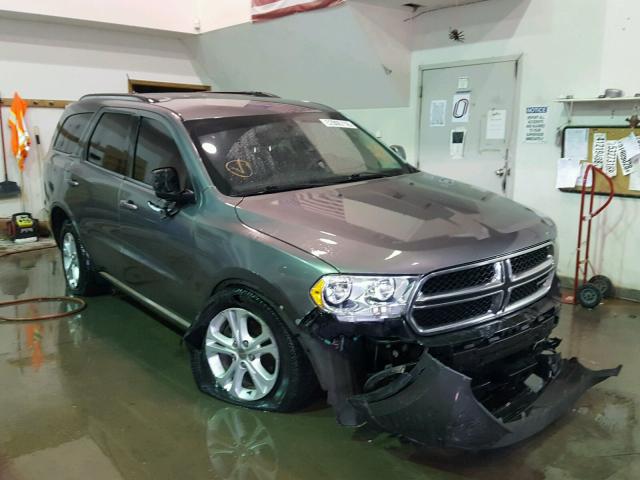 1C4RDJDG0CC144563 - 2012 DODGE DURANGO CR GRAY photo 1