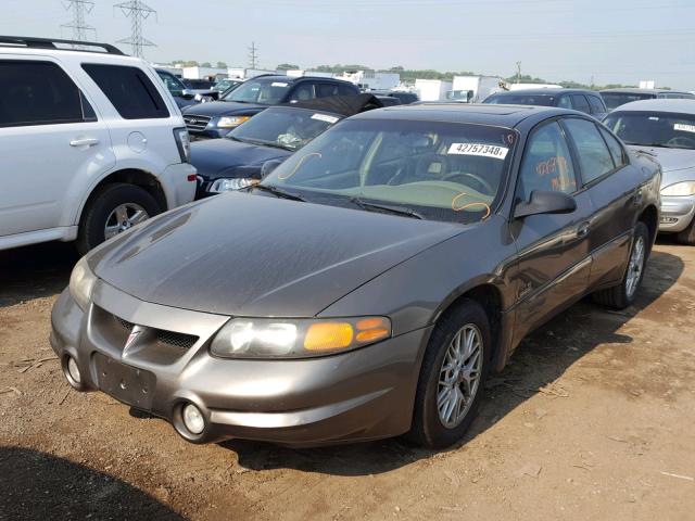 1G2HY54K714136340 - 2001 PONTIAC BONNEVILLE GRAY photo 2