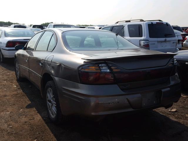 1G2HY54K714136340 - 2001 PONTIAC BONNEVILLE GRAY photo 3