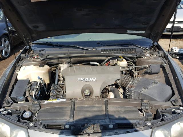 1G2HY54K714136340 - 2001 PONTIAC BONNEVILLE GRAY photo 7