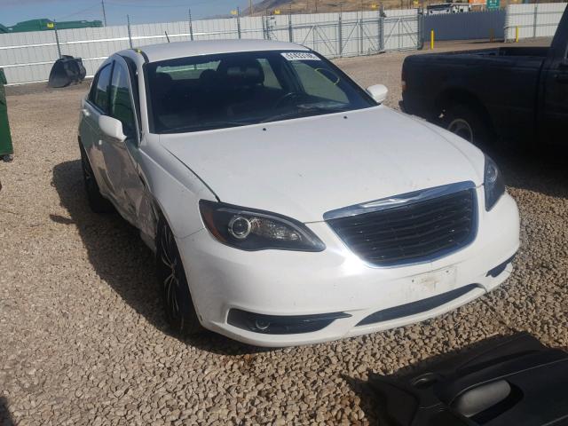 1C3CCBBB5DN629376 - 2013 CHRYSLER 200 TOURIN WHITE photo 1