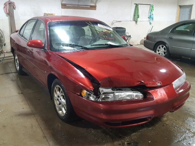 1G3WS52H01F241222 - 2001 OLDSMOBILE INTRIGUE G BURGUNDY photo 1