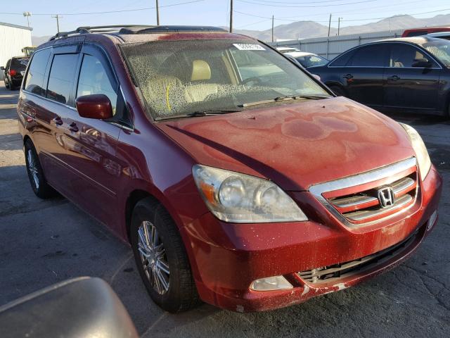 5FNRL38826B109872 - 2006 HONDA ODYSSEY TO RED photo 1