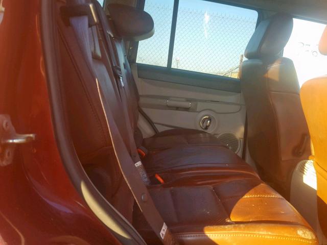 1J8HG58247C630333 - 2007 JEEP COMMANDER Qırmızı foto 6