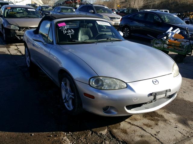 JM1NB353150410849 - 2005 MAZDA MX-5 MIATA SILVER photo 1