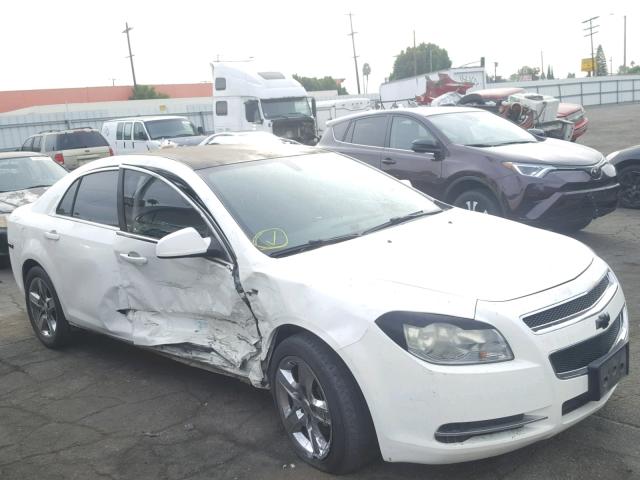 1G1ZH57B68F298026 - 2008 CHEVROLET MALIBU 1LT WHITE photo 1