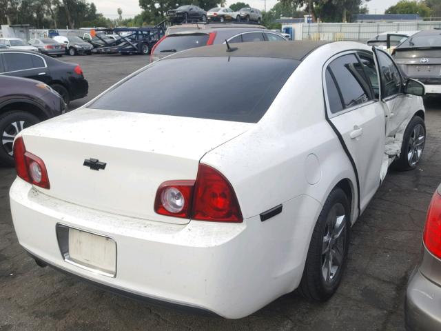 1G1ZH57B68F298026 - 2008 CHEVROLET MALIBU 1LT WHITE photo 4