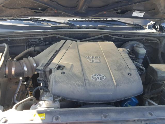 5TETU62N77Z368280 - 2007 TOYOTA TACOMA PRE BLUE photo 7