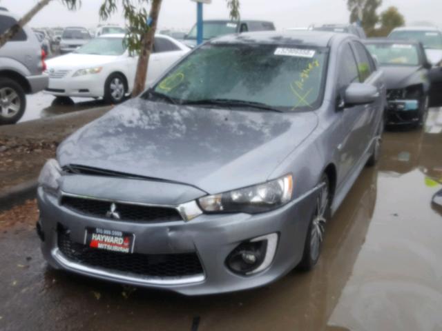 JA32U8FW6GU011884 - 2016 MITSUBISHI LANCER GT SILVER photo 2