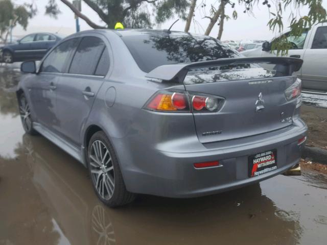 JA32U8FW6GU011884 - 2016 MITSUBISHI LANCER GT SILVER photo 3