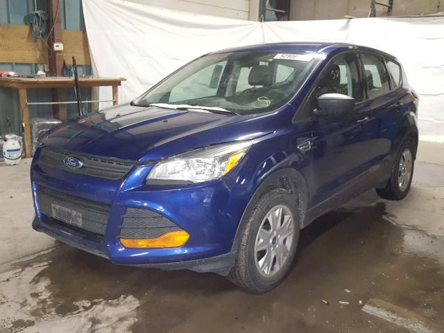 1FMCU0F7XGUA62140 - 2016 FORD ESCAPE S BLUE photo 2