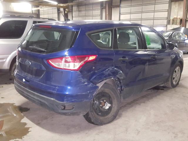 1FMCU0F7XGUA62140 - 2016 FORD ESCAPE S BLUE photo 4