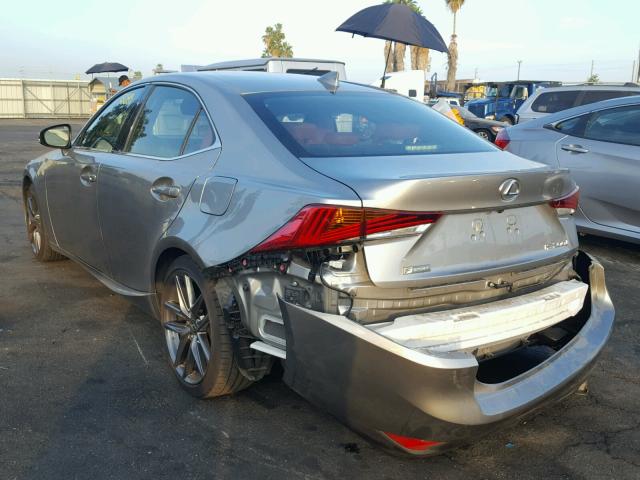 JTHBA1D21H5050068 - 2017 LEXUS IS 200T SILVER photo 3