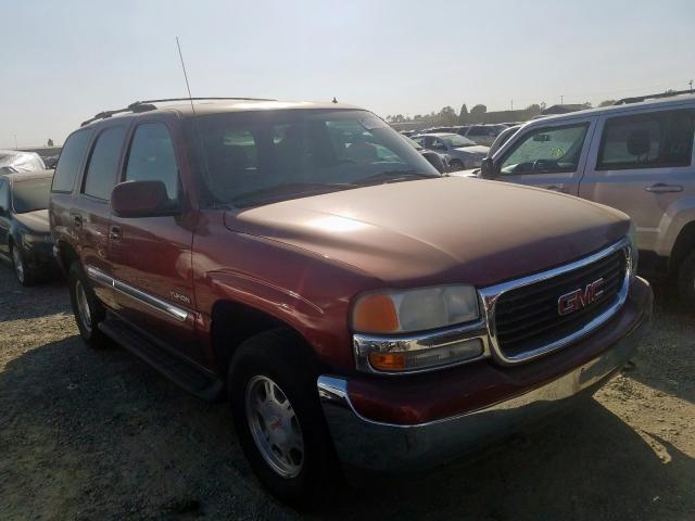 1GKEK13T92R150154 - 2002 GMC YUKON RED photo 1