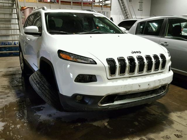 1C4PJMDS1HW635770 - 2017 JEEP CHEROKEE L WHITE photo 1