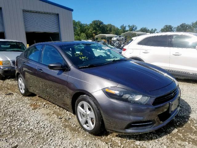 1C3CDFBB6GD689651 - 2016 DODGE DART SXT GRAY photo 1