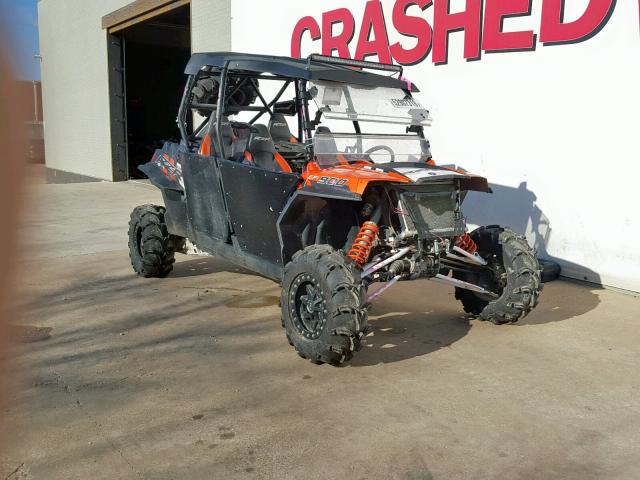 4XAXT9EA0EF264164 - 2014 POLARIS RZR 4 900 ORANGE photo 2