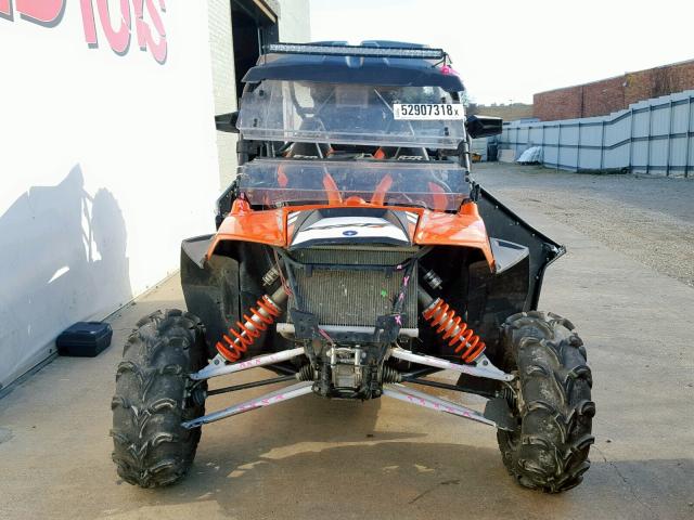 4XAXT9EA0EF264164 - 2014 POLARIS RZR 4 900 ORANGE photo 3