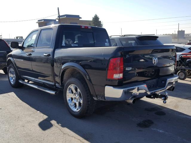 1C6RD7NT5CS293322 - 2012 DODGE RAM 1500 L BLACK photo 3