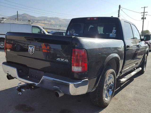 1C6RD7NT5CS293322 - 2012 DODGE RAM 1500 L BLACK photo 4