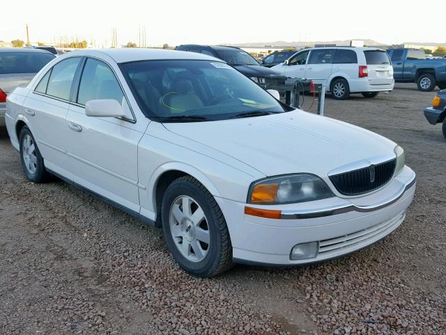 1LNHM87A92Y683708 - 2002 LINCOLN LS WHITE photo 1