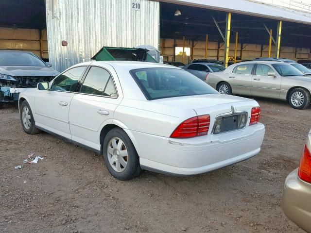 1LNHM87A92Y683708 - 2002 LINCOLN LS WHITE photo 3