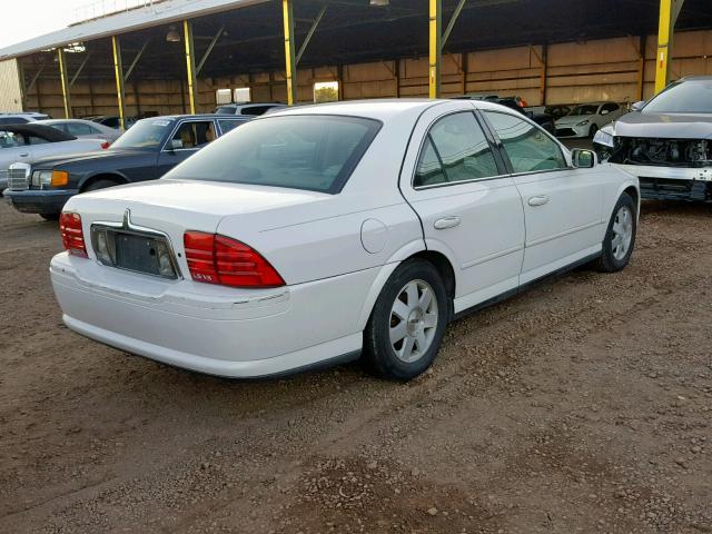 1LNHM87A92Y683708 - 2002 LINCOLN LS WHITE photo 4